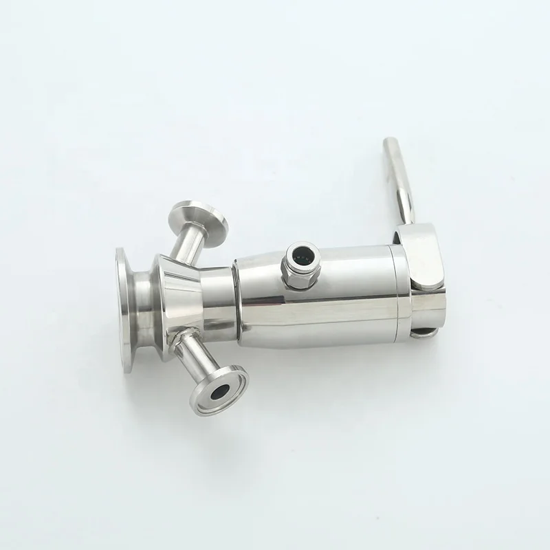 Stainless Steel Sanitary Pneumatic Sampling Valve Aseptic Sampling Valve