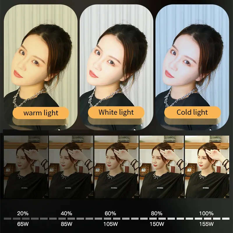 65W LED Photographic Lighting Bulbs E27 Base Lamp With Remote Control Dimmable Daylight Bulb For Photo Studio Softbox - Image 6