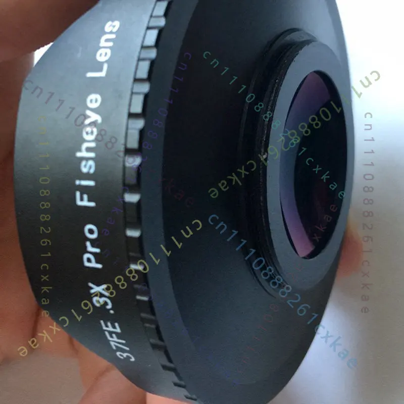 1pcs 37mm 0.3X Ultra Wide Fisheye Conversion Lens No Vignetting for Sony HXR‑MC1500C Camcorder DV Accessory