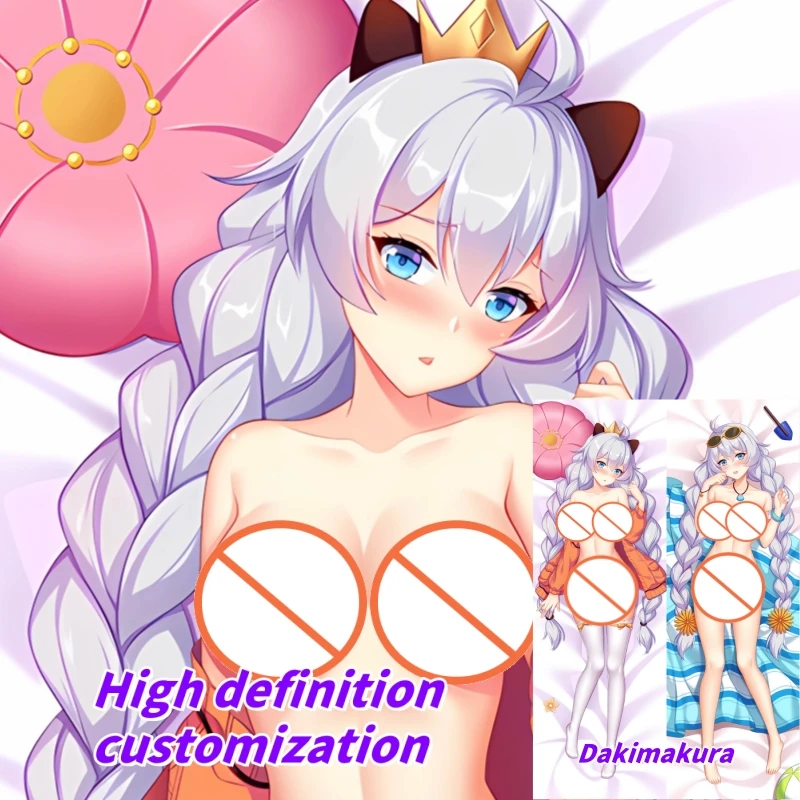 

Dakimakura Anime Pillow Case Honkai Impact 3rd Kiana Kaslana Double-sided Print Of Life-size Body Pillowcase Gifts