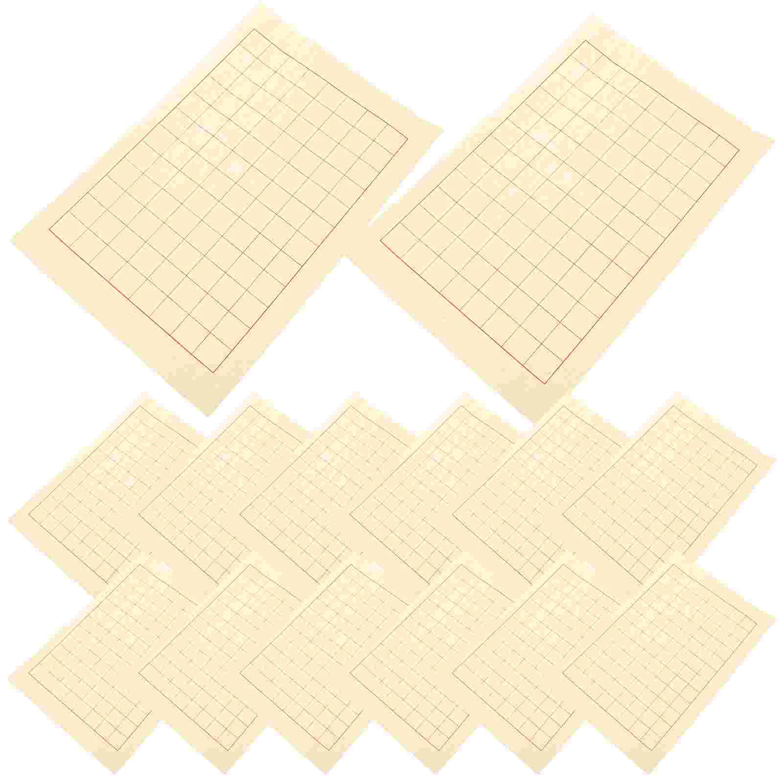 40 Sheets Thickened Rice Paper Letter Calligraphy Chinese for Beginners Xuan Practical Student Writing