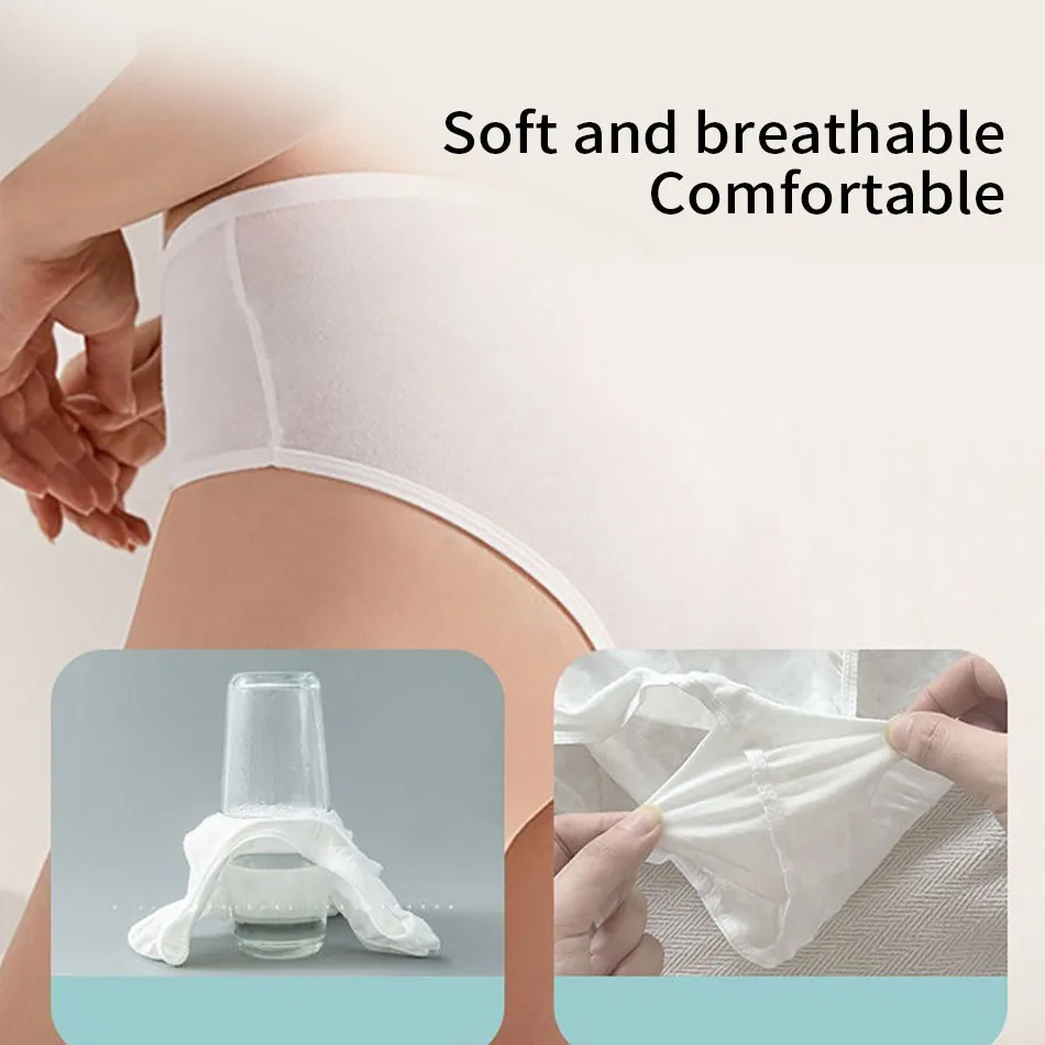 Comfortable Convenient Women Disposable Panties Perfect for Travel Pregnancy and Daily Use Cotton Material Maternity Clothings