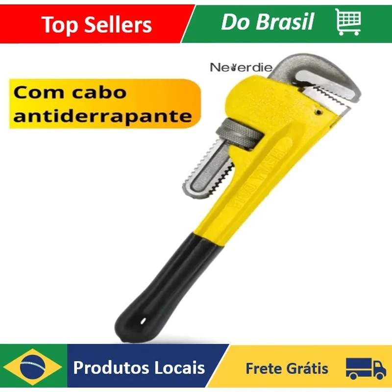 Grifo Key Professional Adjustable Reinforced Steel Plumbing Heavy Tasks-Neverdie Store