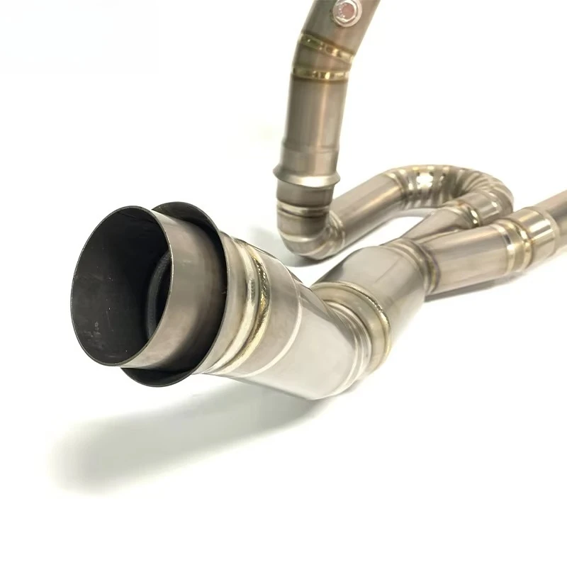Forged Exhaust System For MotorcycleTEENTOP Factory Adventure Exhaust Pipe For 1290 ADV 1190/1090/1050 ADV Titanium Alloy Ex 3