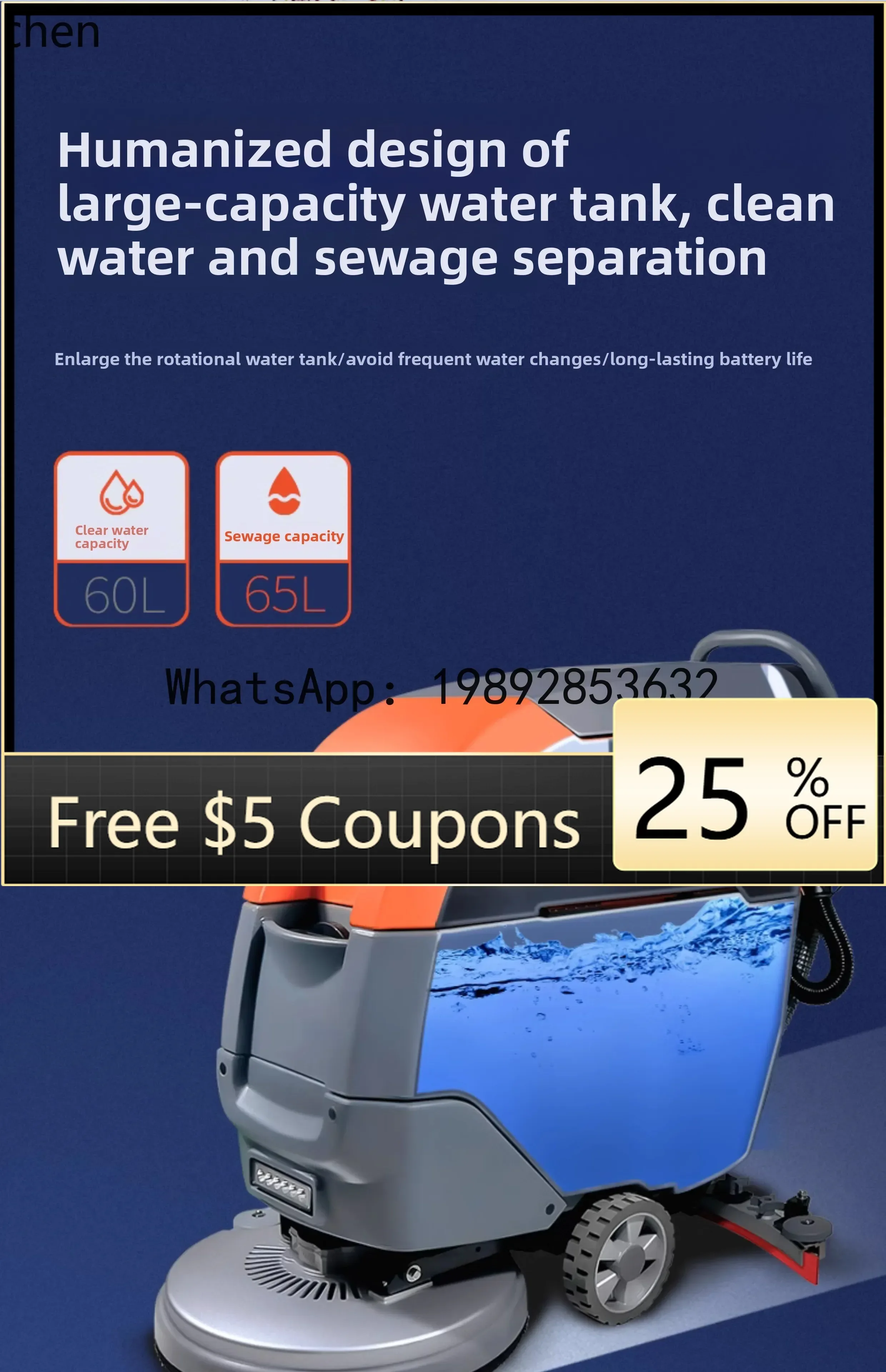 

ys9Hand Push Industrial laundry cabinet Commercial Factory Workshop Supermarket Electric Washing Driving Sweeper