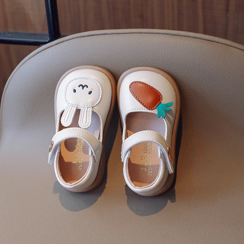 

Детские повседневные туфли для девочек, нескользящие, на липучках, дышащие, повседневные туфли с защитой от скольжения