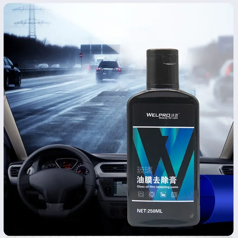 Car Oil Film Cleaning Paste Oil Stain Cleaning Paste Front Windshield Wiper Oil Film Removal Paste