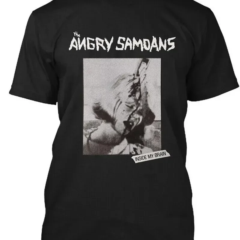 Limited New Angry Samoans Inside My Brain American Hard Music Logo T Shirt S 4Xl