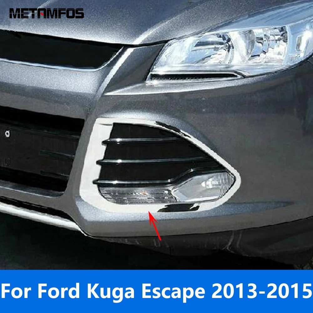 

Хромированная передняя противотуманная фара для Ford Kuga Escape 2013 2014 2015