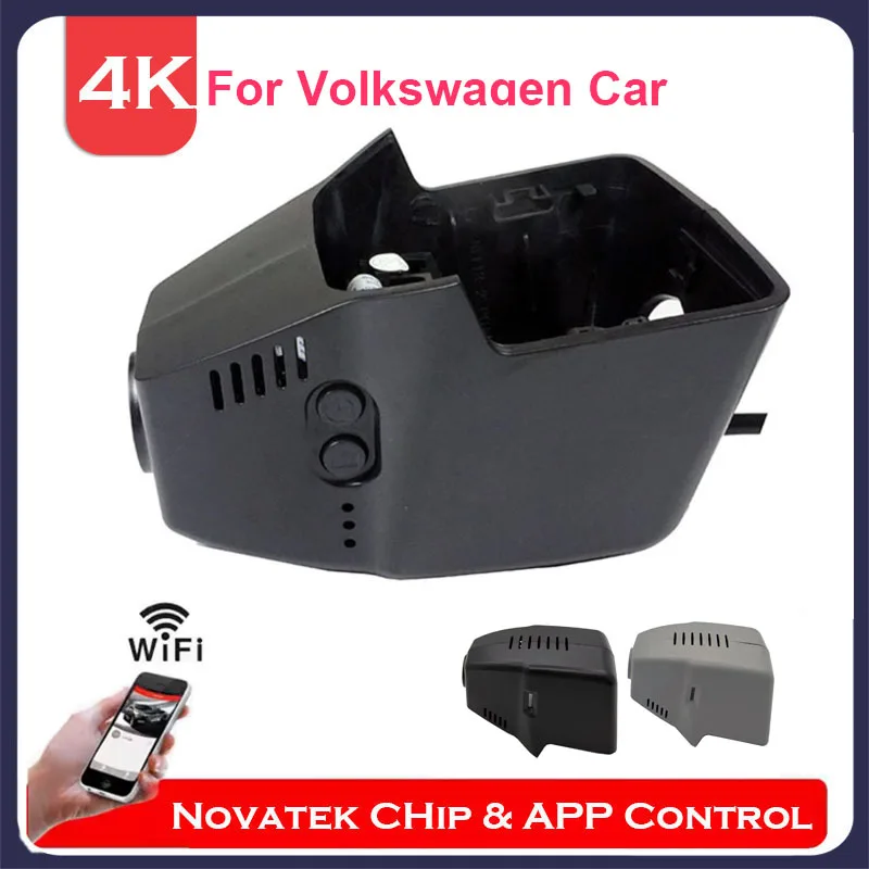 4K HD Plug And Play Wifi DVR For Volkswagen Atlas Caddy Passat Tiguan Touran B6 B7 B8 Mk2 Cupra Formentor 2017-2021 Dash Camera