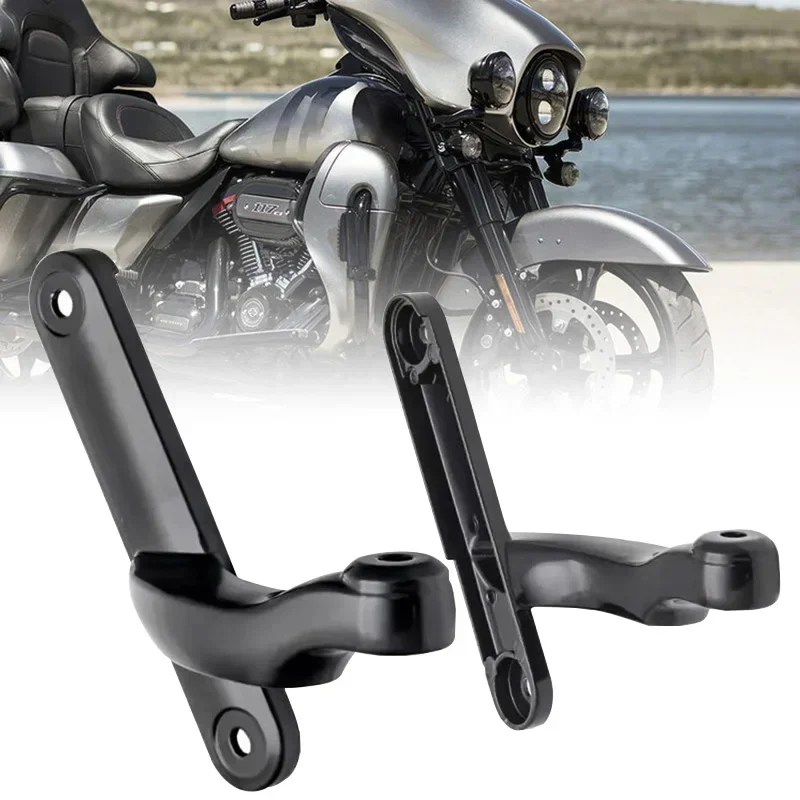 Voor Harl-ey Davidson 4.5 ''LED Extra Mist Passeren Verlichting Beugel Road King Street Glide Richtingaanwijzers Spot mistlamp
