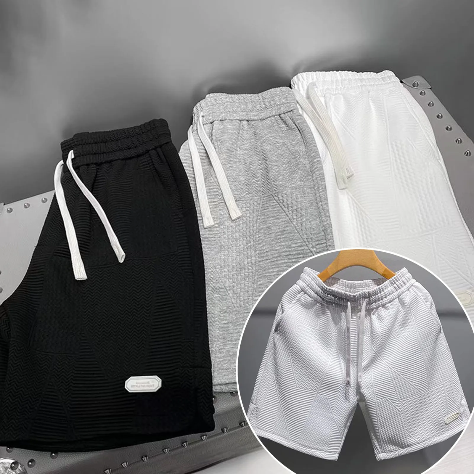 

Модные эластичные пояса длиной до колена, быстросохнущие тонкие спортивные шорты для бодибилдинга, спортивные шорты, впитывающие влагу