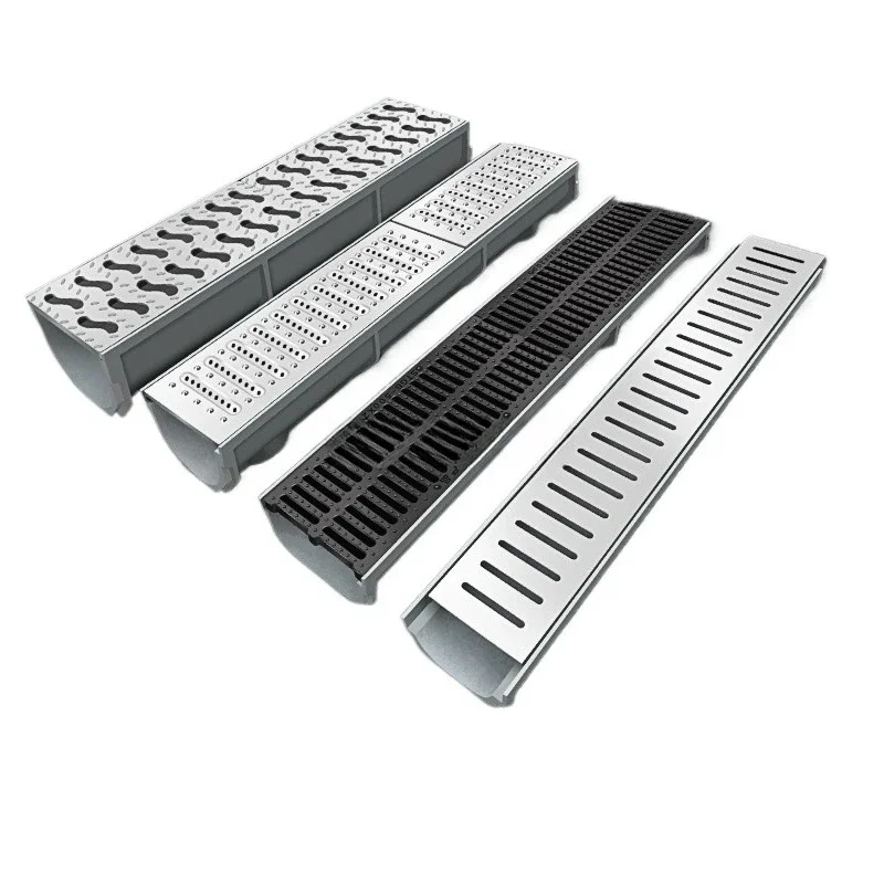 Gutter Resin Finished Gutter U-Groove, Kitchen Water Groove
