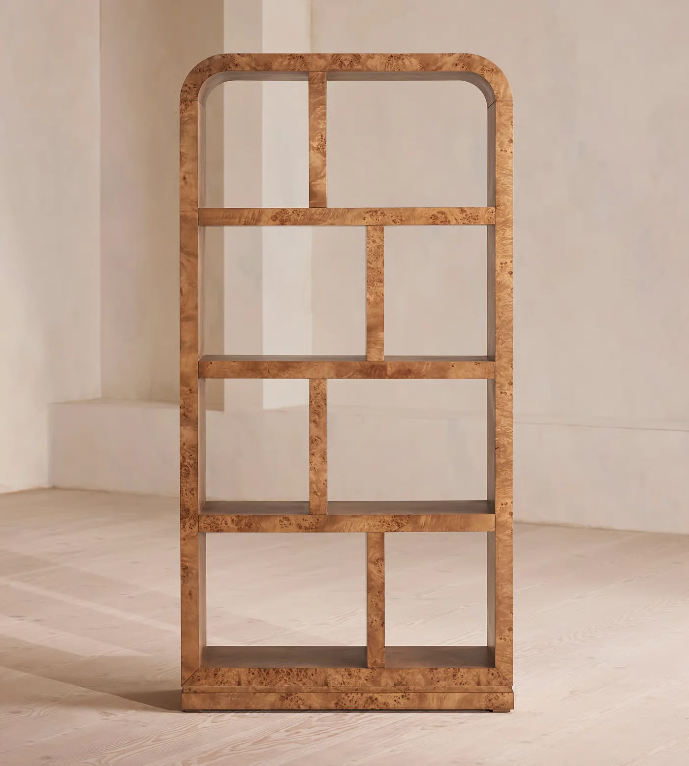 Modern Interior Open Bookshelf Wooden Design Home Office Bookcase Display Shelf Storage Bookshelf Custom Bookcase