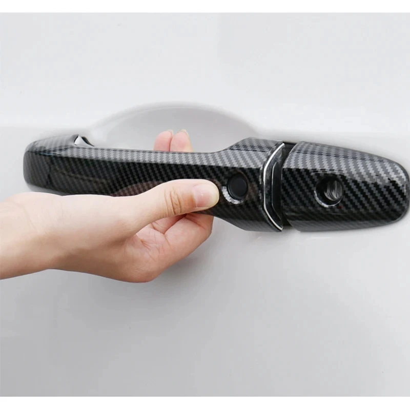For Honda Stepwgn Stepwagon Rp3 Rp5 2015 2016 - 2021 Abs Door Handle Panel Bowl Frame Trims Sticker Car Styling Auto Parts