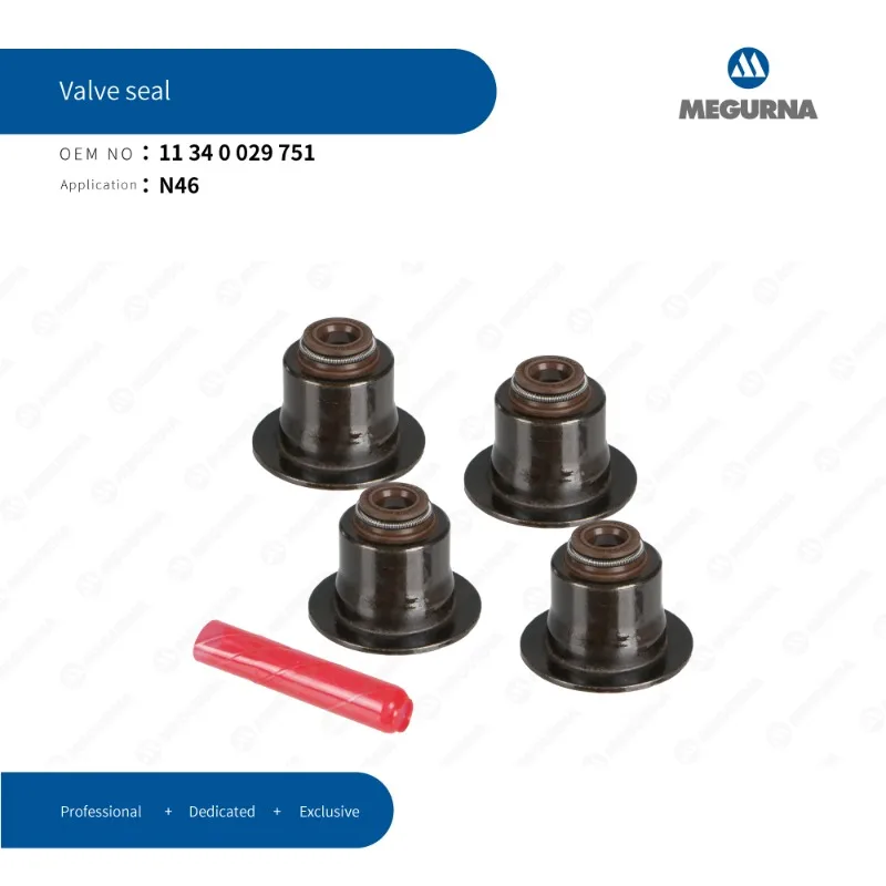 

Valve Stem Oil Seal 11340029751 For BMW 116i 120i 316i 318i 320i 520i 540i 545i 550i 645i 650i 750i X1 X3 X5 X6 N46 2.0 Engine