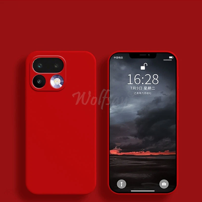 Für Realme 16 Pro Plus Hülle Flüssiges Silikon Einfarbiger Gummi Realme 16 Pro Plus Hülle TPU Sturzsicherer Schutz Realme 16 Pro Hülle – Detail 13
