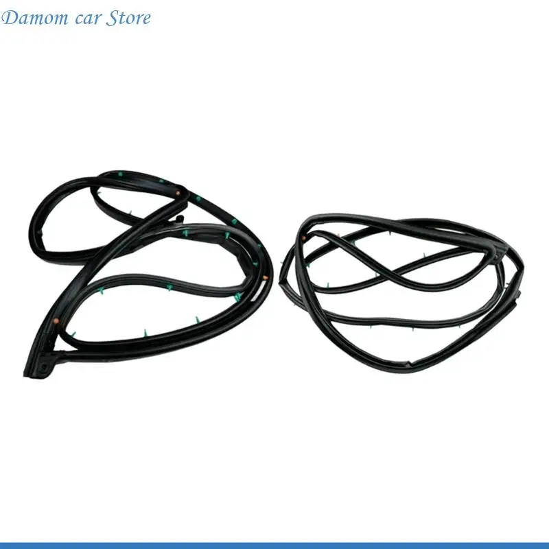 A2UC Strong Front Door Weatherstrip Left Right Set Replace 82130-2V000 Fit Vehicle
