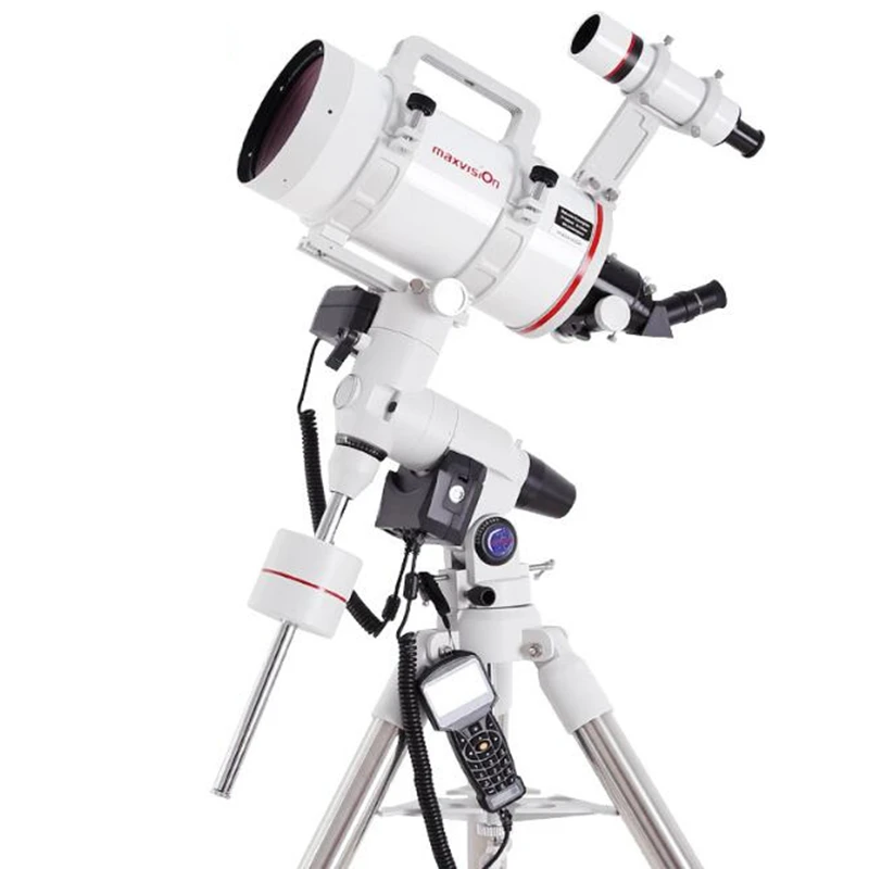 Maxvision 152/1900mm Makah teleskop astronomi Maka otomatis, EXOS-2 orthophoo dudukan penyeimbang Jerman Tripod 2 inci