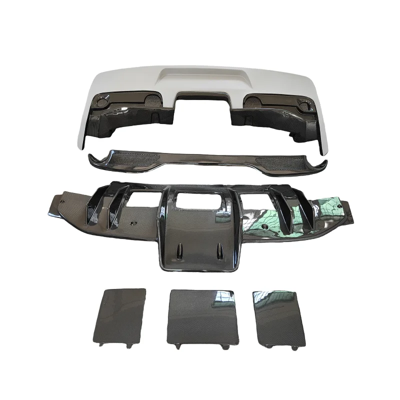 

SP Style High-quality Carbon Fiber Resin Primer Rear Bumper Rear Spoiler Body Kit for Ferrari 458 Body Kit
