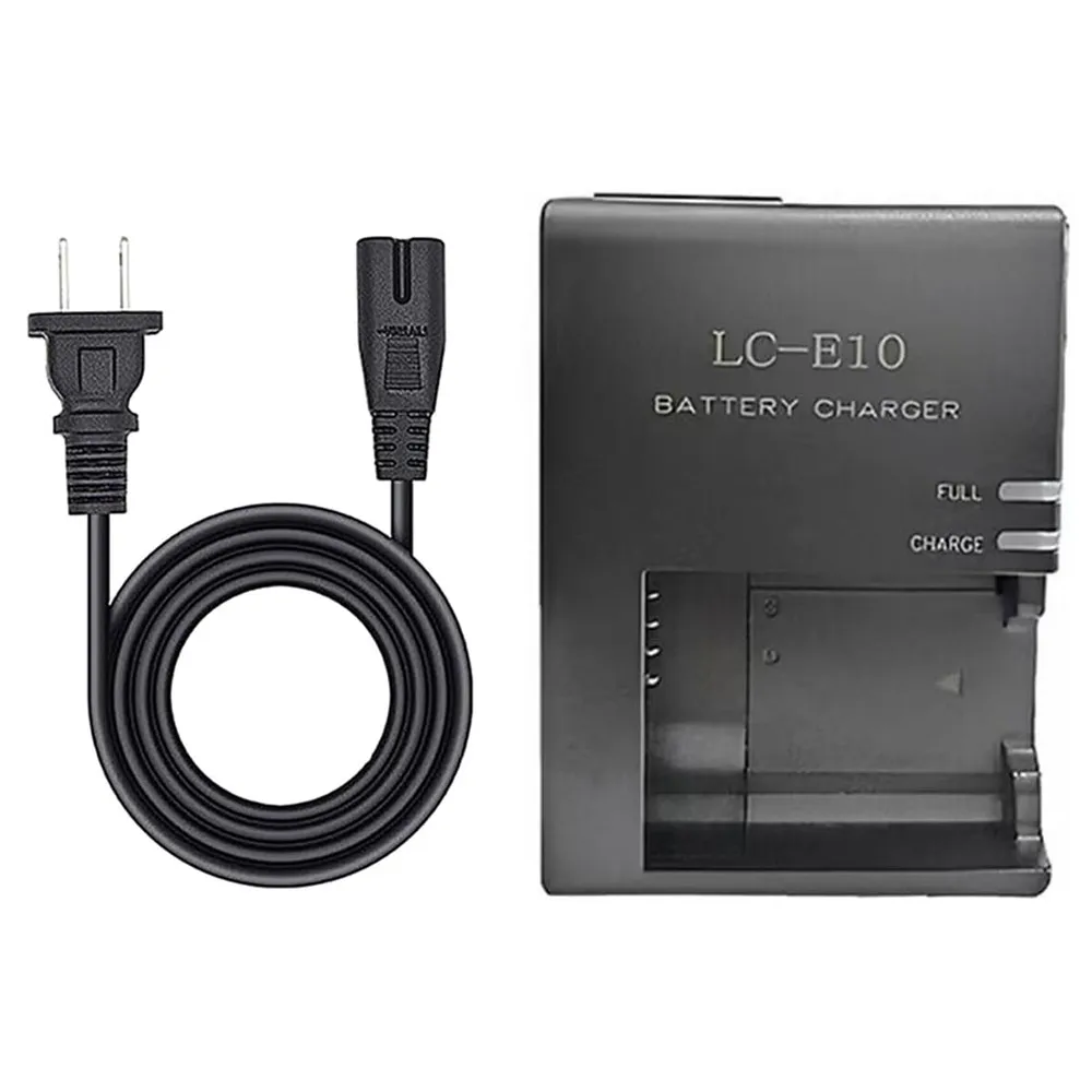 LC-E10 E10C E10E Battery Charger Fast Charging for Canon LP-E10 Battery Rebel T3 T5 T6 T7 Kiss X50 X70 X80 X90 EOS 1100D 1200D 1