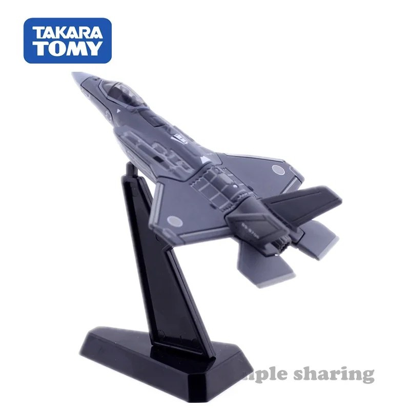 Takara Tomy Tomica Premium 28 JASDF F-35A Fighter Japan Aircraft Jet 1:164 modello di auto in lega simulazione giocattolo Boy Toy Series 108979