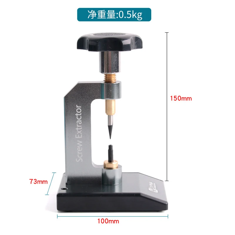 Professional Eyeglass Screw Extractor Broken Stripped Screw Removal Tool for Glasses Shop