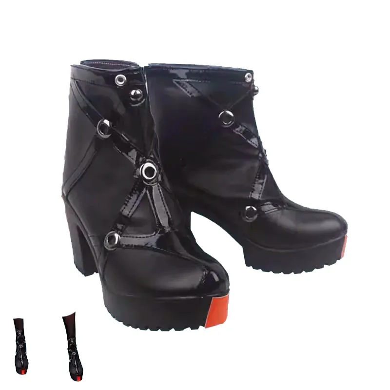 لعبة NIKKEE Goddess الجديدة SSR دور فايبر أليس أنيس أحذية كوسبلاي يوني رابي أليس أحذية الهالوين مقاس مخصص #5