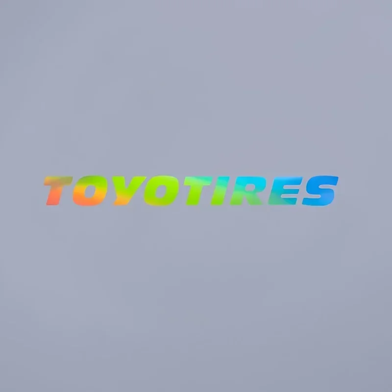 2 ชิ้น/ชุด สติกเกอร์ไวนิลโลโก้ “TOYOTIRES” ดีไซน์เรียบหรู - ทนทาน กันน้ำ ตกแต่งอย่างมีสไตล์สำหรับรถยนต์ แล็ปท็อป เคสโทรศัพท์ และอุปกรณ์ประจำวัน