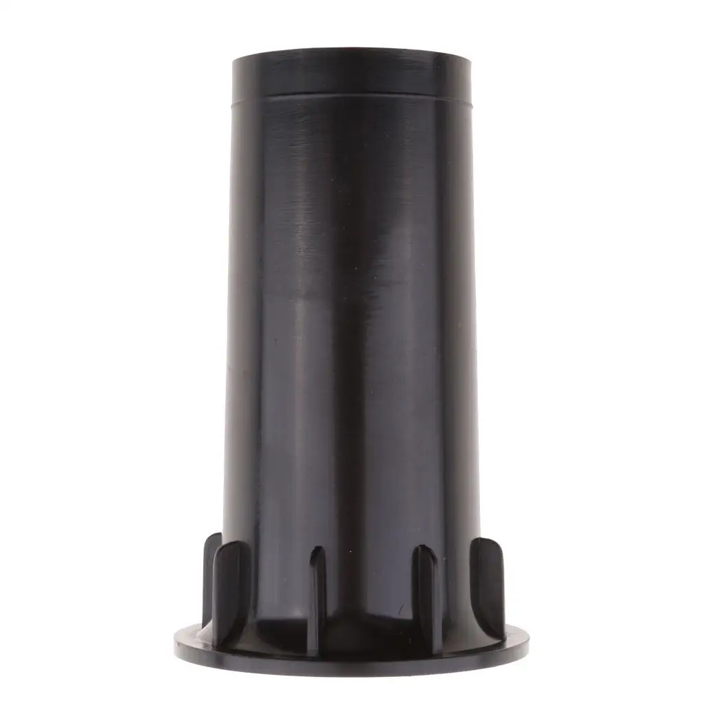 Flared Plastic Speaker Port Tube Black Bass Air Vent for Custom Home or Car Audio Cabinets