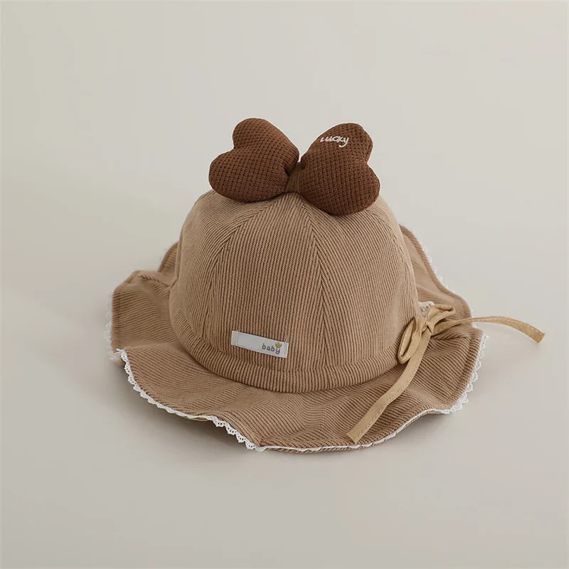 القطن الكرتون دلو قبعة صياد قبعة السفر في الهواء الطلق قبعة واقية من الشمس القبعات للأطفال صبي وفتاة 109 #3