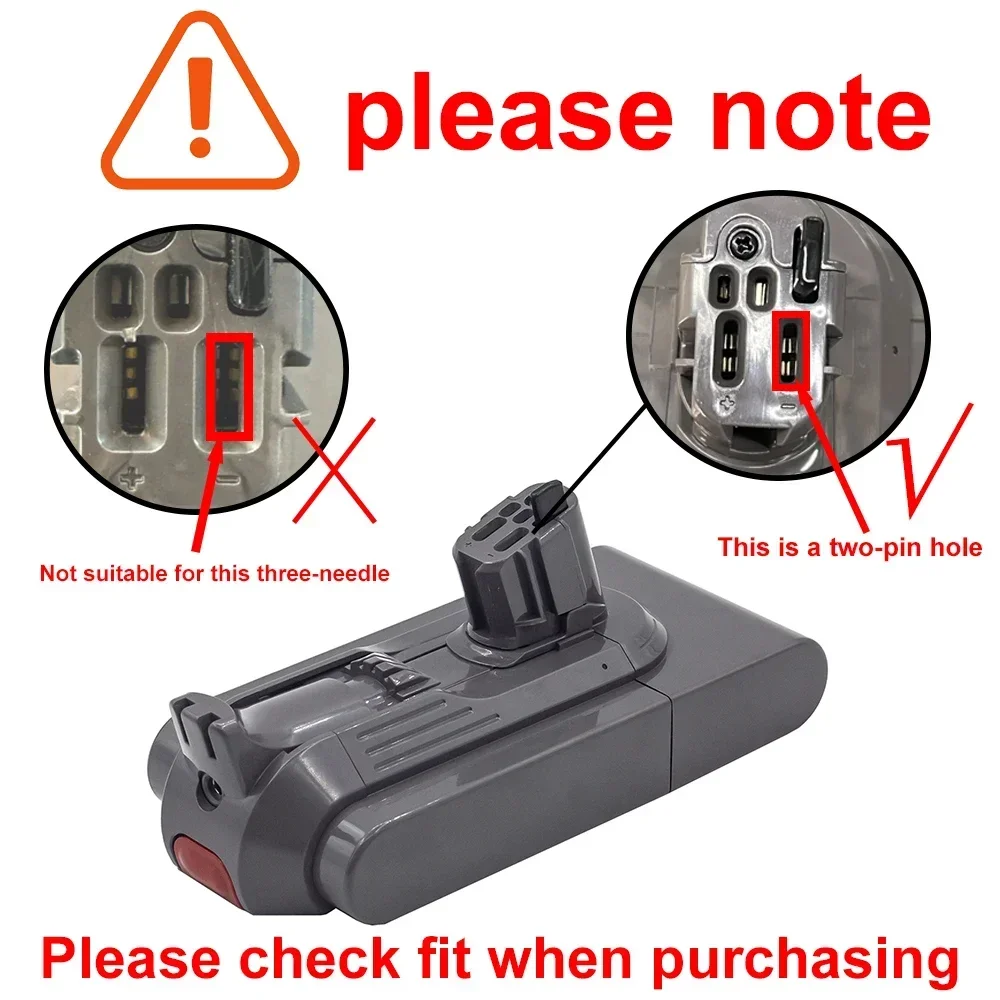 21700 Battery 25.2V 12.8Ah for Dyson SV14 SV15 Vacuum Cleaner Fluffy SV15 V11 Absolute Extra V11 Absolute V11 Animal 970145-02