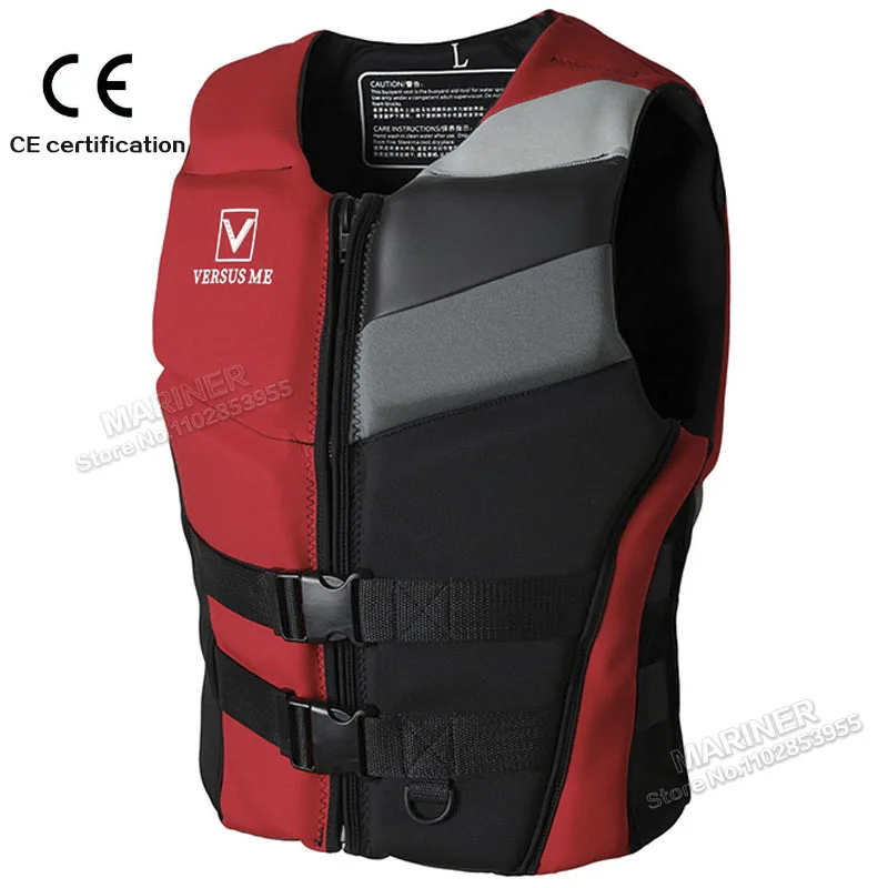 Life Vest for Adults Kayak KiteSurf Jet Ski Life Jacket Motorboats Raft Rescue Swim Drifting Boat Wakeboard Fishing Life Jackets