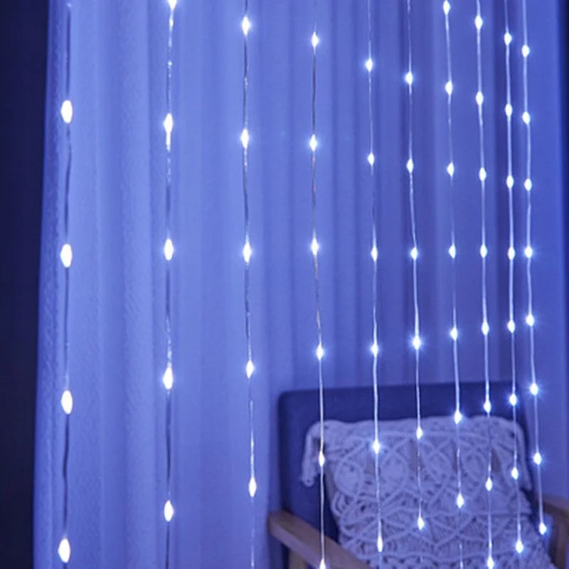 Fairy Light, guirlanda de Natal, luz de corda para casa, sala de estar, janela, decoração de ano novo, 3m, 4m, 6m