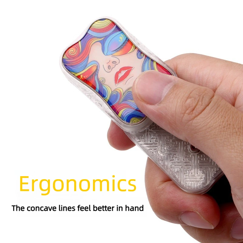 لعبة تخفيف الضغط على بطاقة الإصبع غير محدودة لفتاة قوس قزح مغناطيسية جديدة من CJEDC #4