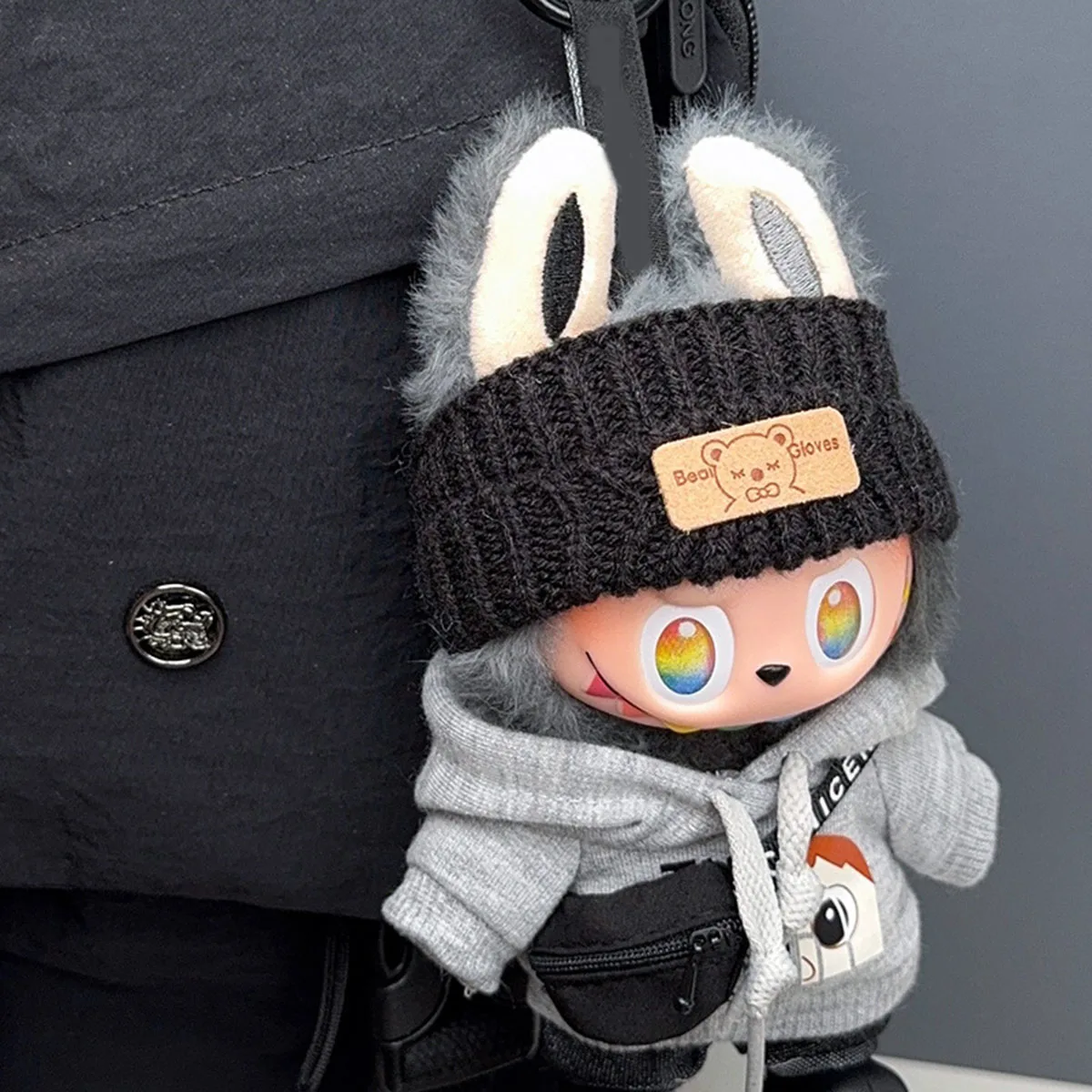 Plush Doll Clothes Fashion Hoodie Pants Set for Labubu Idol Dolls Trendy DIY Doll Clothing Accessories Gift