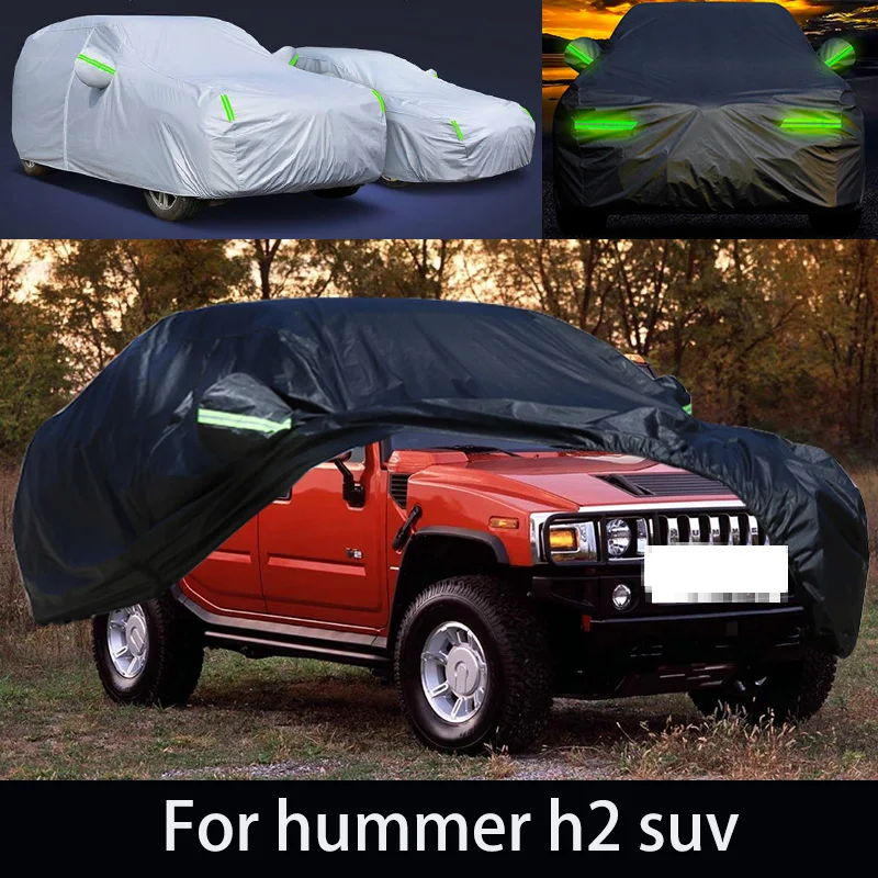 

For hummer h2 suv auto anti snow, anti freezing, anti dust, anti peeling paint, and anti rainwater.car cover protection