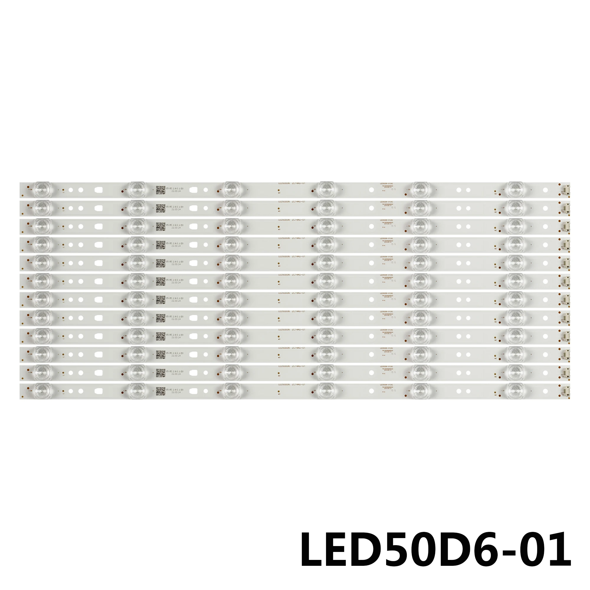 12pcs LED backlight for LE50A7100L LE50U6500TF LED50D06 LED50D6 LED50D06-ZC14AG-01 30350006205 LED50D6-ZC14-01 30350006201