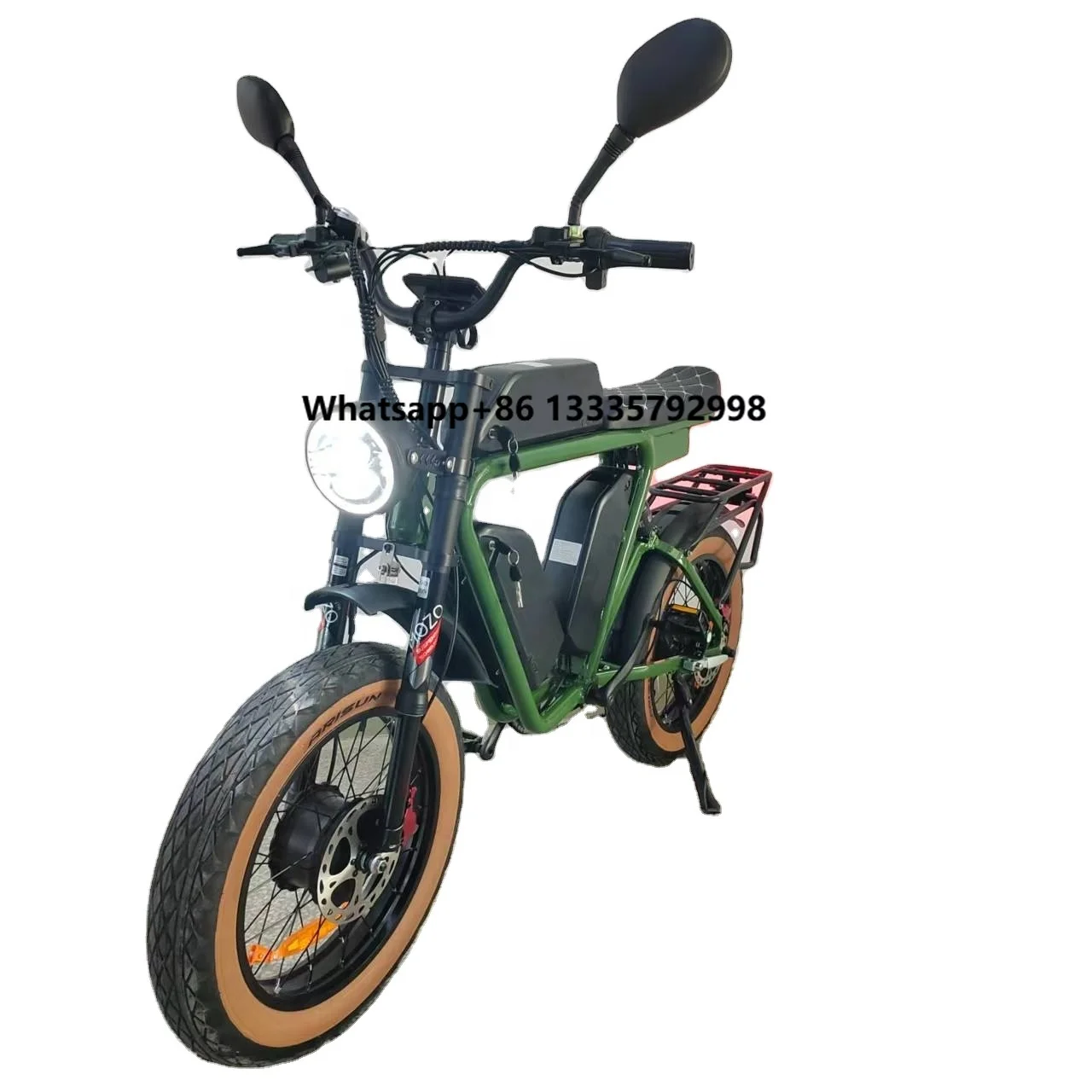 

2025 Yolin New Electric Bike 2000W Dual Motor Triple Battery 52V66Ah Fat Tire Aluminum Alloy Frame Fast Electric Fatbike