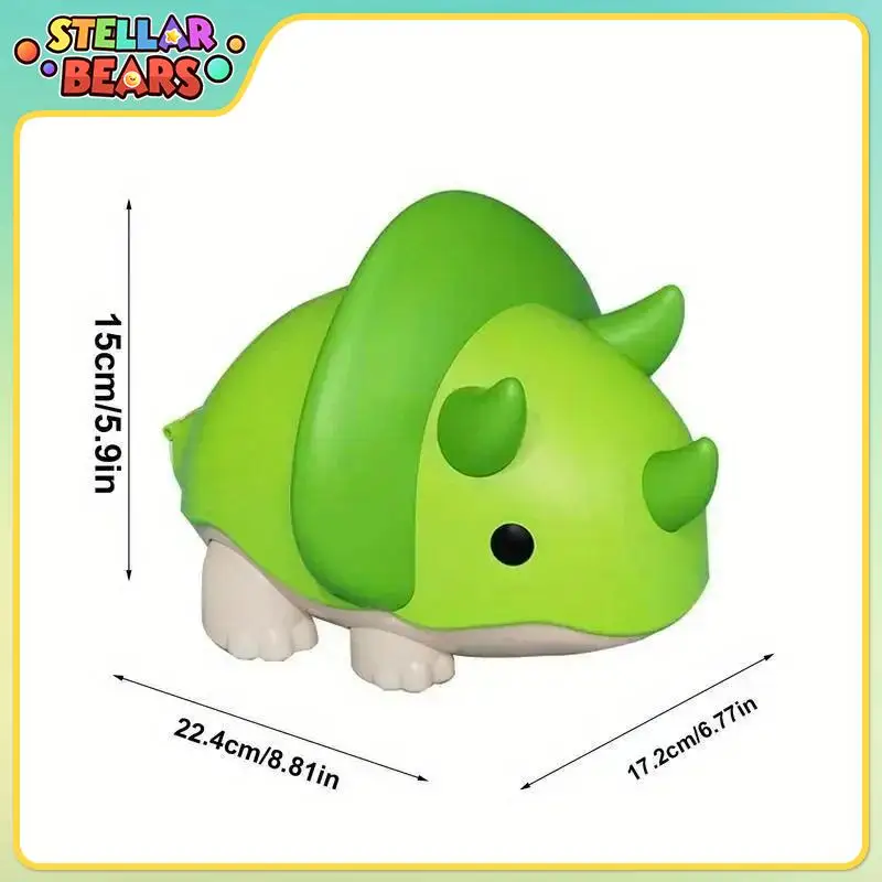 恐竜の卵の収納ボックス子供のおもちゃトリケラトプス形状マッチング色認識ツイストエッグベビー幼児早期学習おもちゃ