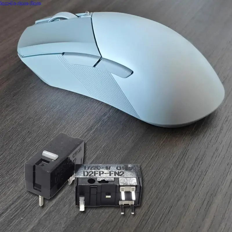 

D0UA 4Pcs D2FP-FN2 for ROG III Point 36K Mouse Gaming MicroSwitch Fretting Button