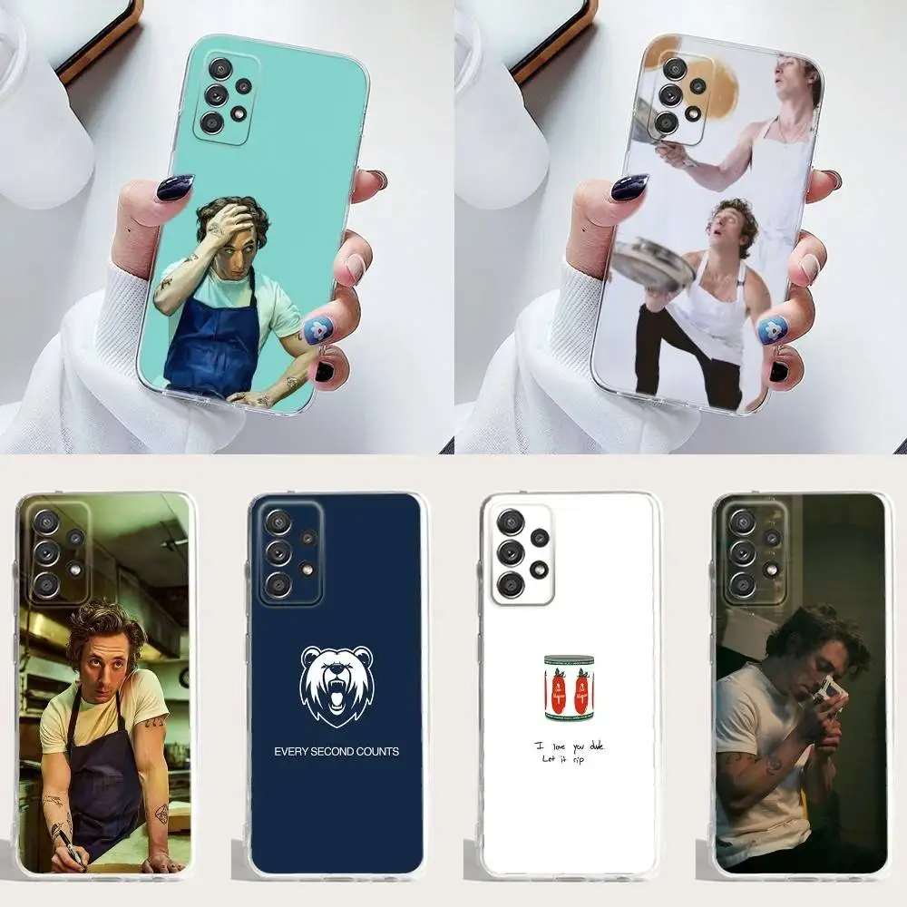

The B-BearS TV Show Carmen Phone Case Silicone For Samsung S30,23,21,22,20 FE lite,S10,9,PIus Note20ultra Soft Transparent