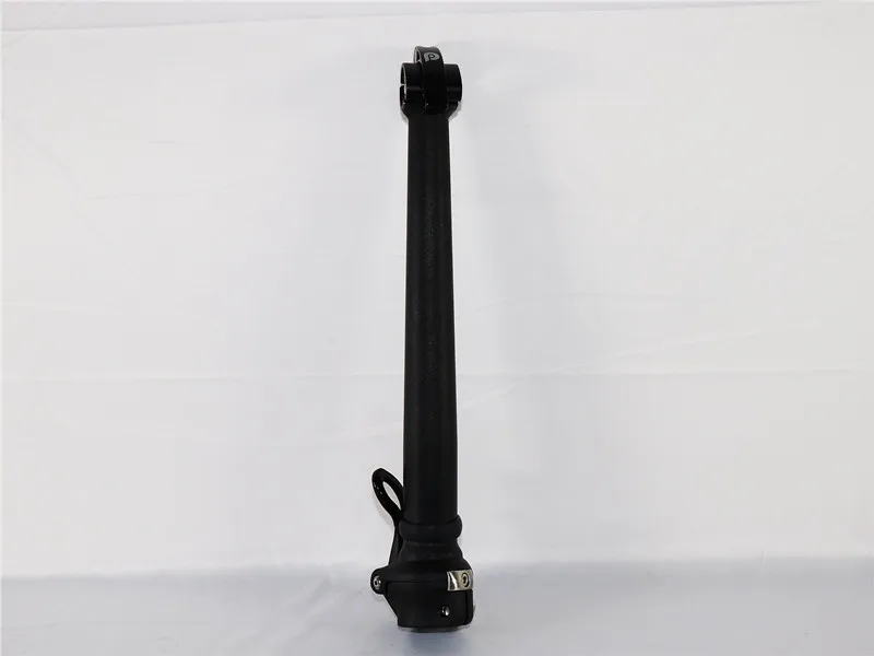 Folding the car inside and outward folding integrated split head tube T-shaped goose-shaped double nail head tube