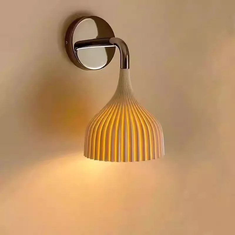 Kartell Wall Lamp From Italy Bedroom Bedside Lamp Modern and Simple Nordic Ins Cream Style Living Room Background LED Wall Lamp