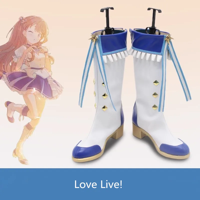 

Love Live Kaho Hinoshita Cosplay Shoes Costume Shoes Faux Leather Shoes Boots
