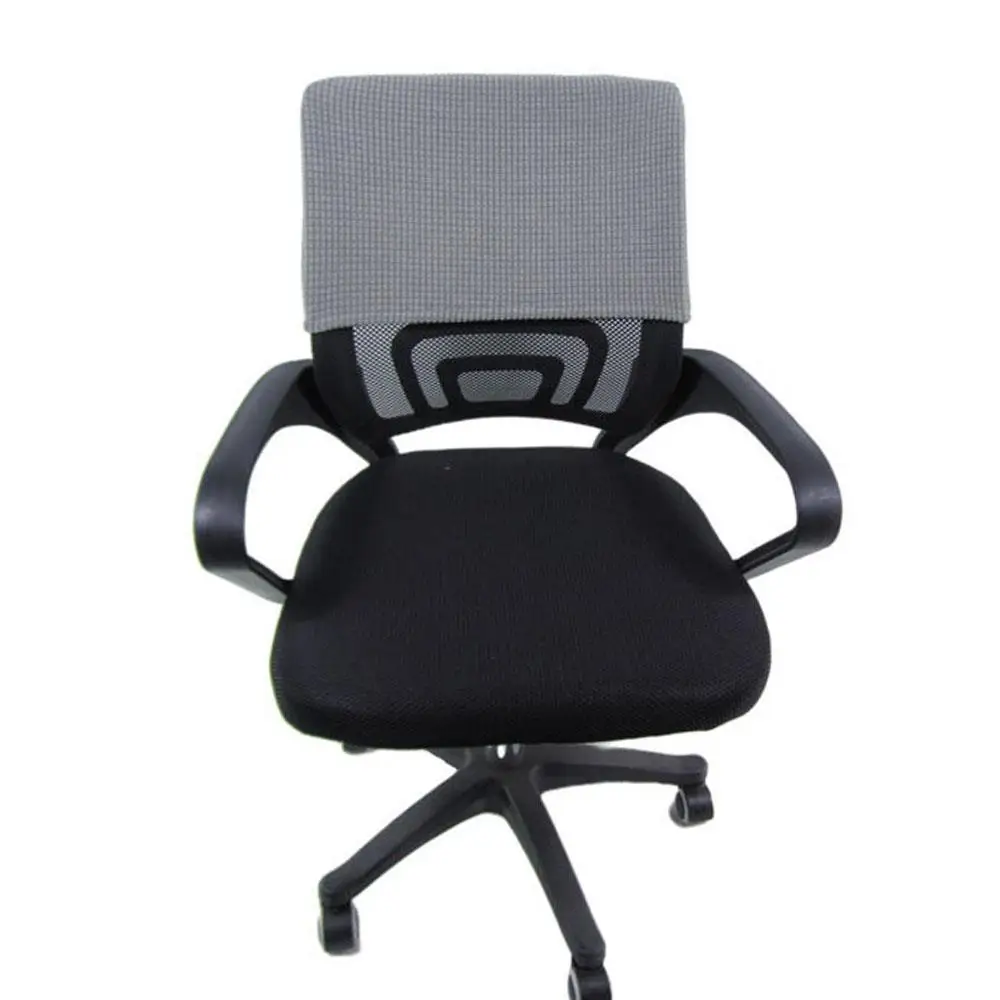 Office Armchair Backrest Cover Elastic Chair Back Protector Dust-proof Backrest Slipcover Chair Back Head Pillow Cover