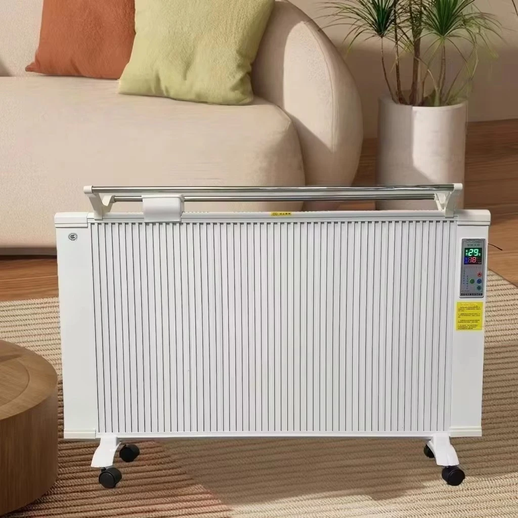 

Электрический обогреватель из углеродного волокна, настенный, вертикальный дизайн для спальни, ванной комнаты и офиса, энергосбережение, быстрый нагрев, функция отключения звука