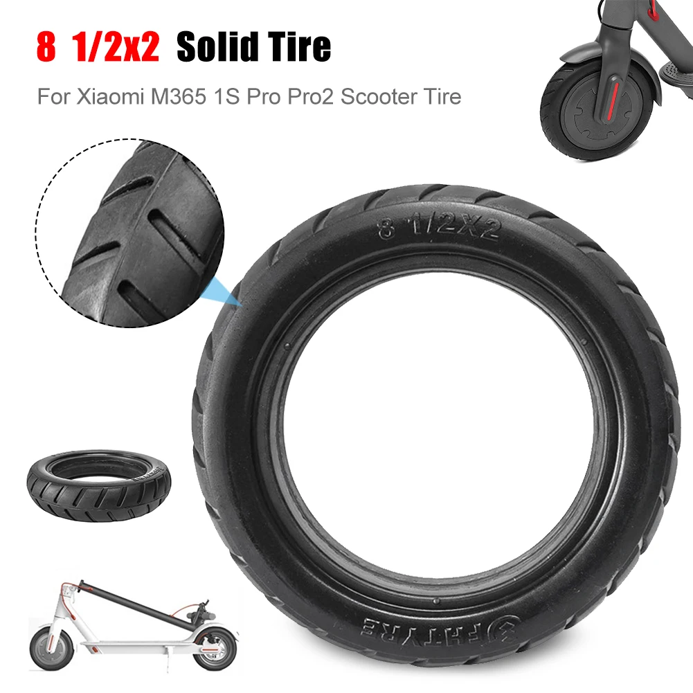 8.5 Inch Durable Electric Scooter Solid Tyre For Xiaomi M365/1S/Pro/Pro2 Scooters Non-Slip Tires Electric Scooters Accessories