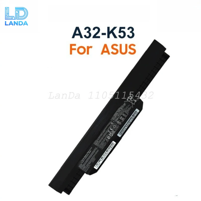 

5200mAh A32-K53 Laptop Battery For ASUS K43 K43E K43J K43S K43SV K53 K53E K53F K53J K53S K53SV A43 A53S A53SV A41-K53
