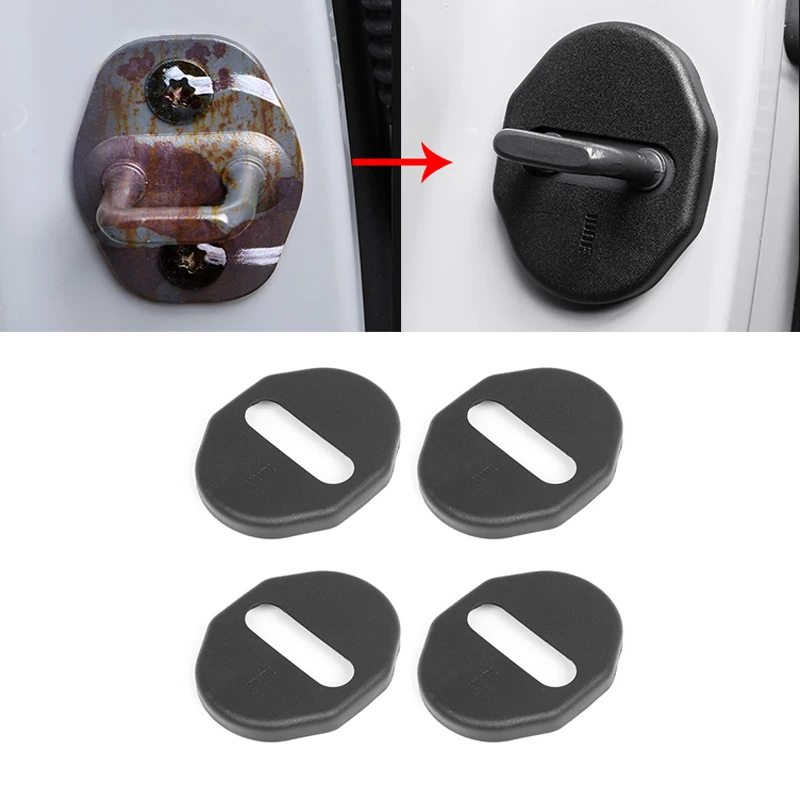 4Pcs for Dongfeng DFSK NEW 580 2024 Door Lock Cover Stopper Protection Cover Waterproof Sediment Prevention Glory 580